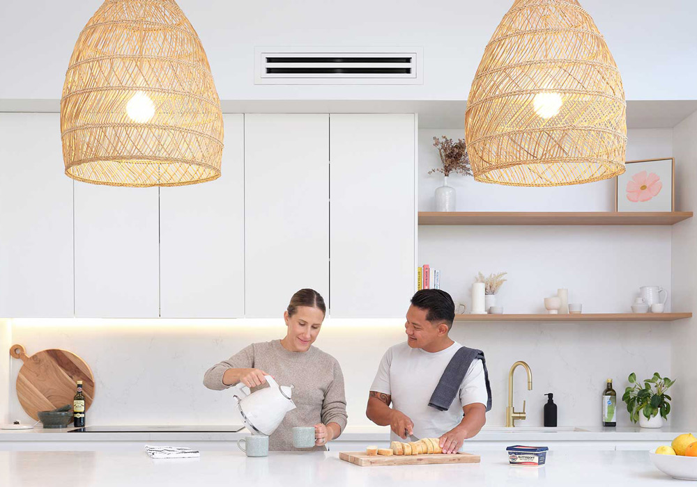 Daikin bulkhood air conditioner for Geelong home