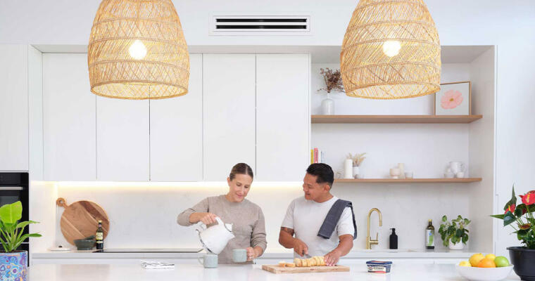 Daikin bulkhood air conditioner for Geelong home