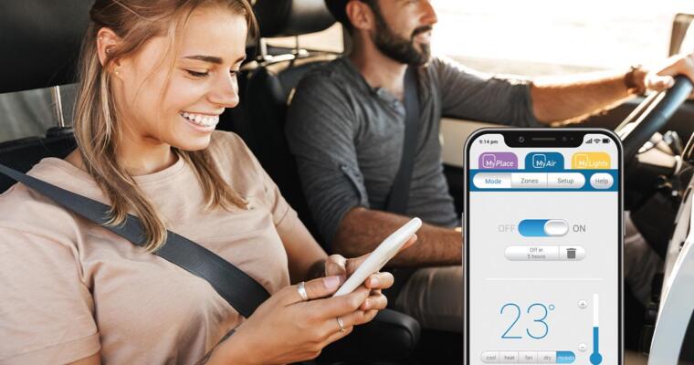 MyAir Zoning mobile phone app